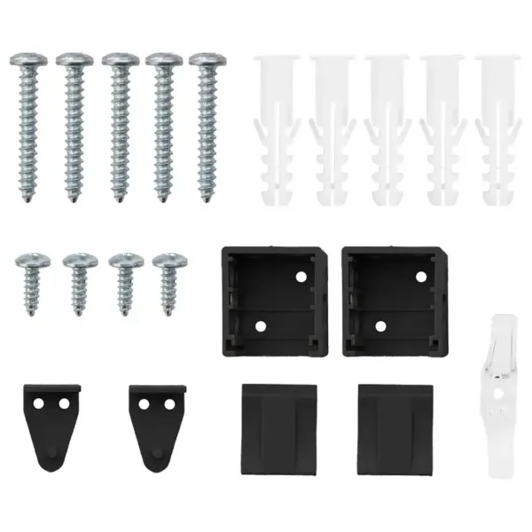 Alumiiniumist Veneetsia ruloo, must, 175 x 80 cm – 9