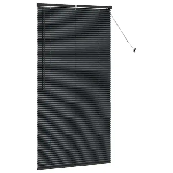 Must alumiiniumist Veneetsia ruloo, 175 x 95 cm – 5