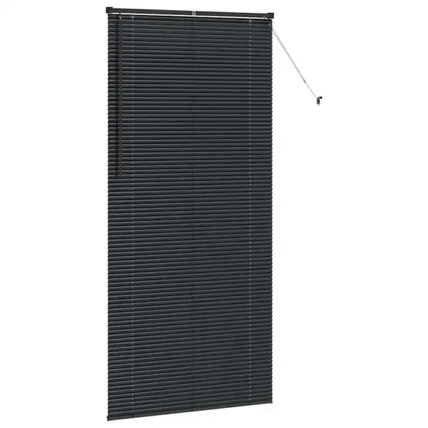 Veneetsia ruloo, must alumiinium, 220 x 105 cm – 5