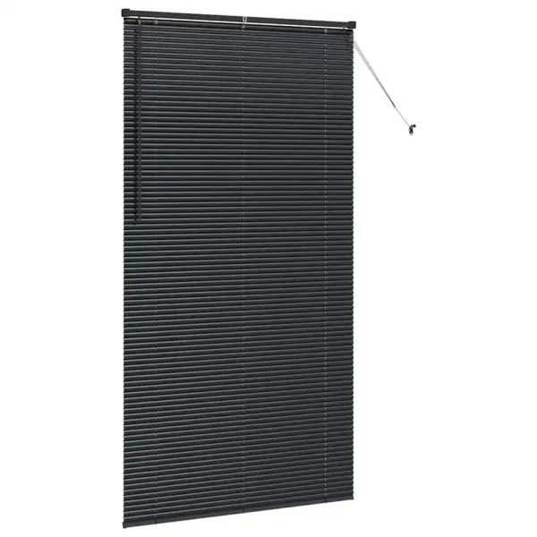 Must alumiiniumist Veneetsia ruloo, 220 x 120 cm – 5