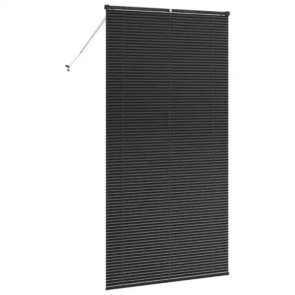 Must alumiiniumist Veneetsia ruloo, 220 x 120 cm – 7