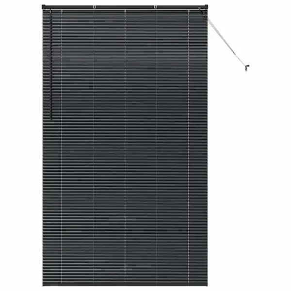 Must alumiiniumist Veneetsia ruloo, 220 x 135 cm – 2