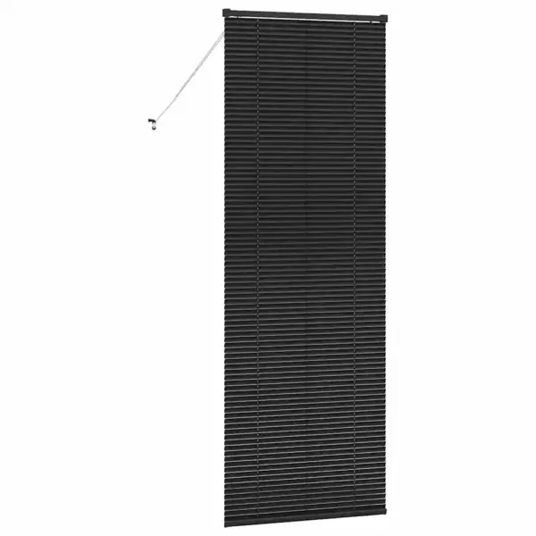 Veneetsia ruloo, must alumiinium, 220 x 75 cm – 7