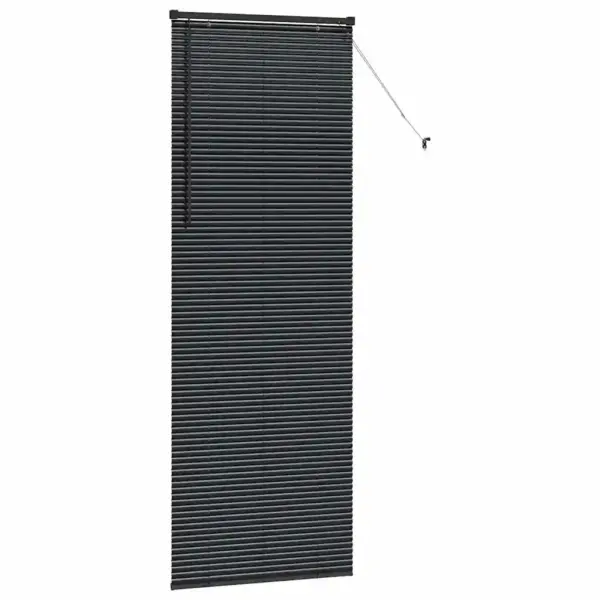 Alumiiniumist Veneetsia ruloo, must, 220 x 80 cm – 5