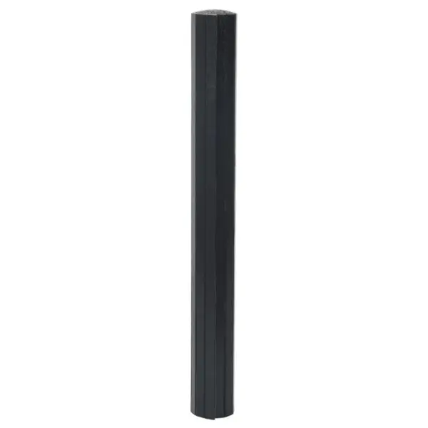 Must bambusvaip libisemiskindla tagusega, 70 x 400 cm – 3