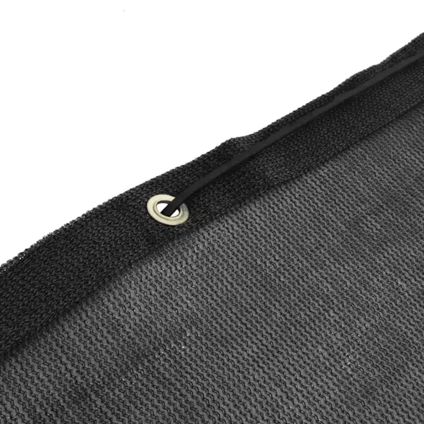 Konteinerivõrk peene koega HDPE-st, messingaasadega, 3,5 x 5 m, must – 4