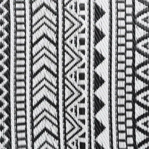 Must jacquard õuevaip ARAKIL, 80 x 150 cm, polüpropüleen – 6