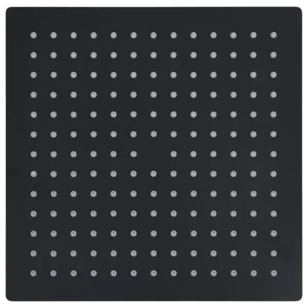 Kandiline vihmadušiotsik, must roostevaba teras, 30 x 30 cm – 2