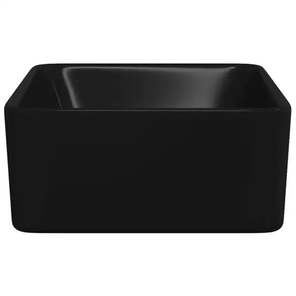 Must ristkülikukujuline keraamiline valamukauss 40 x 30 x 13 cm, kapi peale – 6