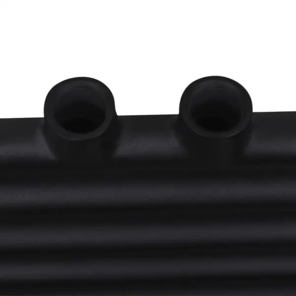 Keskkütte rätikukuivati vannituppa, sirge, must, 500 x 1160 mm – 7