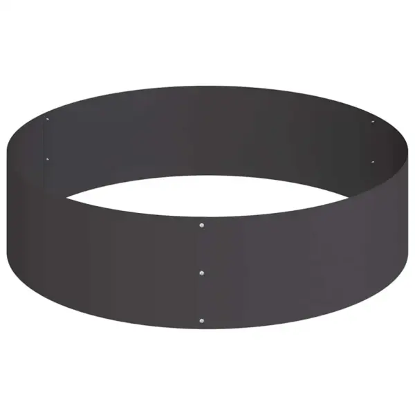 Metallist kõrgpeenar aeda, must, külmvaltsitud teras, 120 x 120 x 20 cm – 6