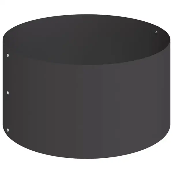 Metallist kõrgpeenar aeda, must, külmvaltsitud teras, 120 x 120 x 20 cm – 7