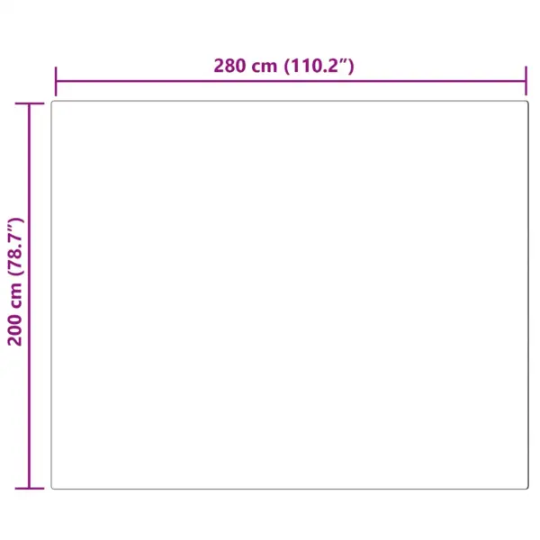 Libisemiskindel kunstküülikukarva vaip Olite, must, 200 x 280 cm – 10