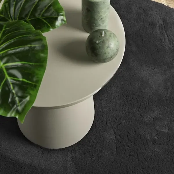 Must libisemiskindel alavaip HUARTE, polüester, 160 x 230 cm – 6