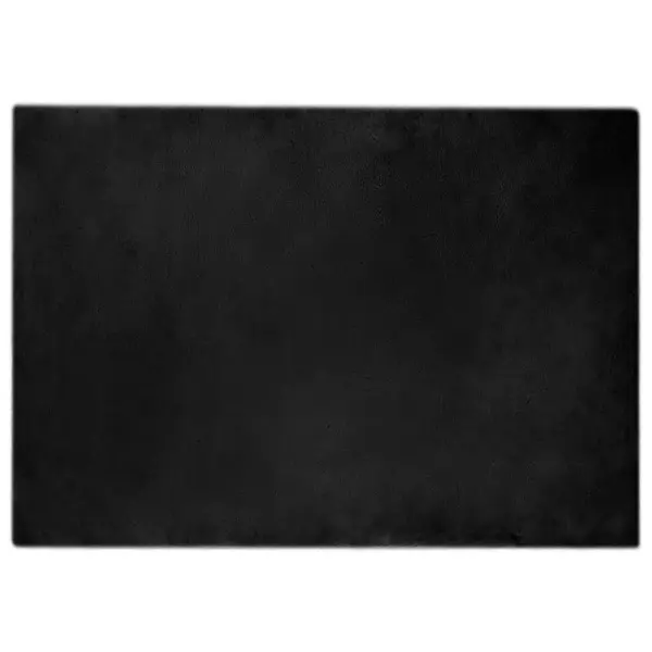 Libisemiskindel kunstkarusnahast küülikukarva vaip Olite, must, 160 x 230 cm – 2