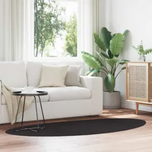 Libisemiskindel must polüestervaip Huarte, 100 x 200 cm, masinpestav