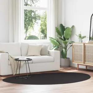 Must libisemiskindel polüester vaip HUARTE, 160 x 230 cm