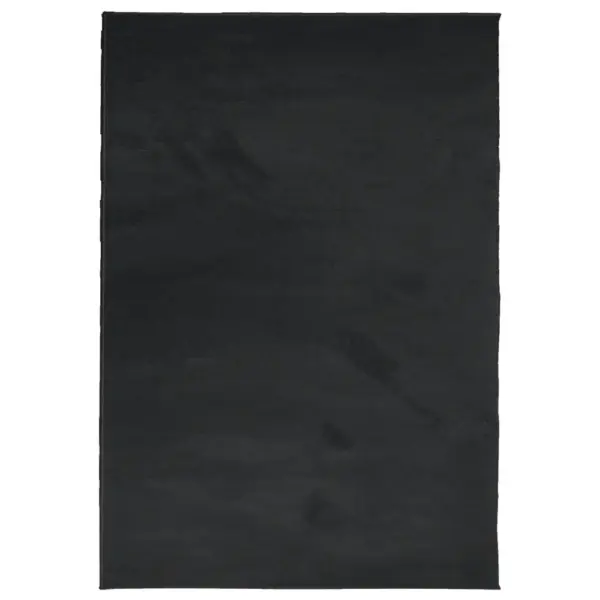 Must lühikese karvaga vaip OVIEDO, 200 x 280 cm, 100% polüester – 2