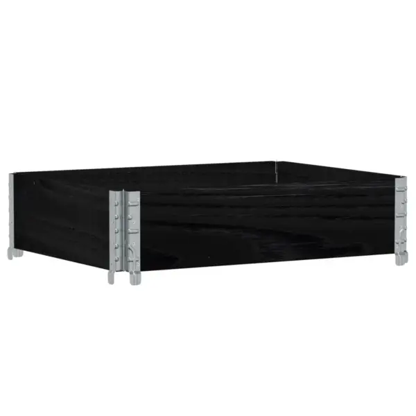 Virnastatav must männipuidust taimekast, 80 x 60 x 21,5 cm – 5