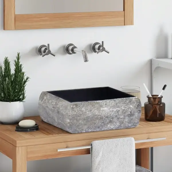 Must marmorist valamu 30 x 30 x 13 cm – 3