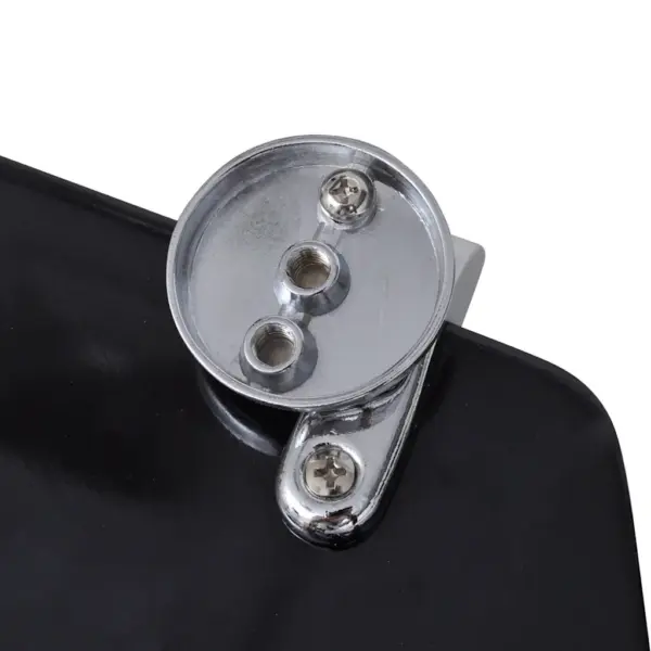 Must MDF WC prill-laud reguleeritavate kroomi-tsingi sulamist hingedega – 7