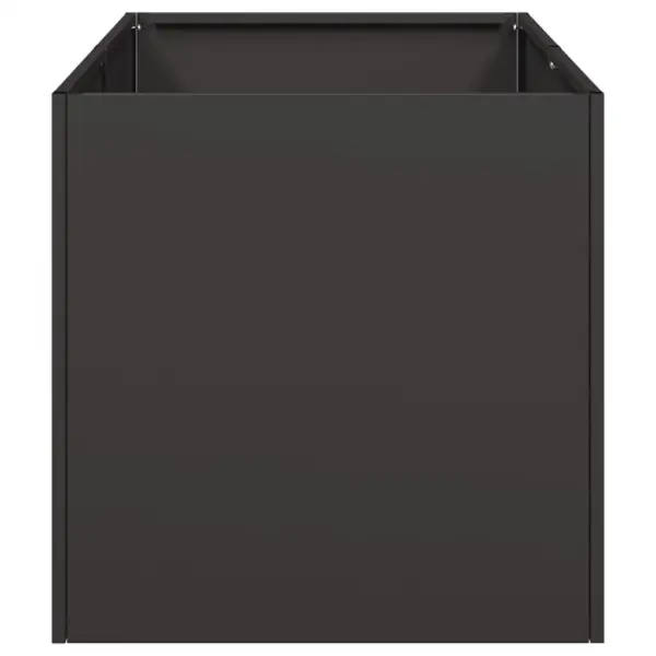 Must taimekast avatud põhjaga, külmvaltsitud teras, 40 x 80 x 40 cm – 4
