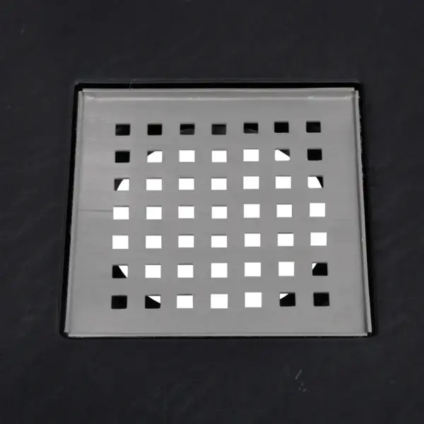 Must nurga dušialus madala lävega, SMC komposiit, 90 x 90 cm – 6