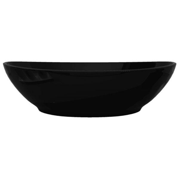 Must ovaalne keraamiline pealiskraanikauss, kapi peale, 40 x 33 cm – 5