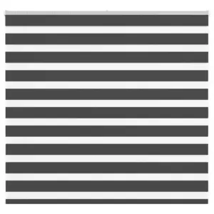 Must päev-öö ruloo sebramustriga, 165 x 100 cm, 100% polüester