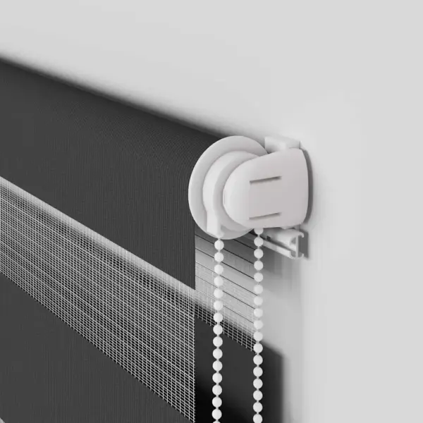 Must päev-öö ruloo sebramustriga, 165 x 100 cm, 100% polüester – 10