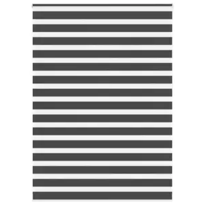 Must päev-öö ruloo aknale, 160 x 230 cm, 100% polüester, kanga laius 155,9 cm