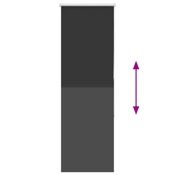 Pimendav ruloo ketiga, must, 50 x 150 cm, 100% polüester – 5