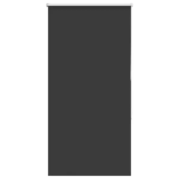 Pimendav ruloo privaatsuse ja valguse reguleerimiseks, must, 65 x 130 cm, 100% polüester, alumiiniumsiiniga – 2