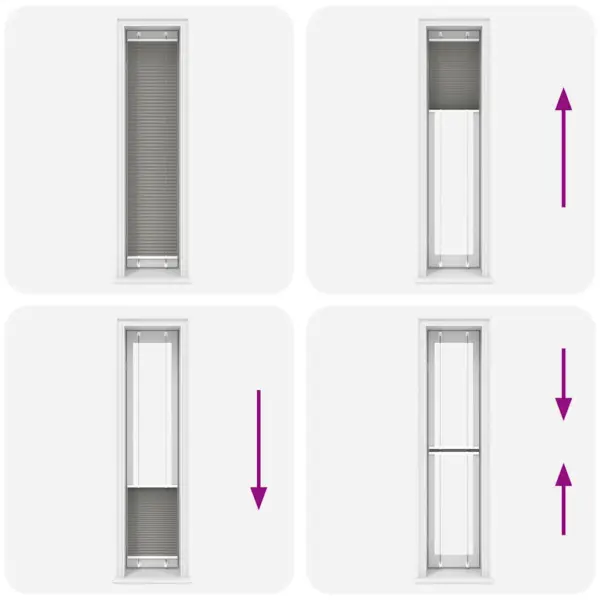 Plisseeritud aknaruloo, must, 40 x 200 cm, kanga laius 39,4 cm, polüester – 7
