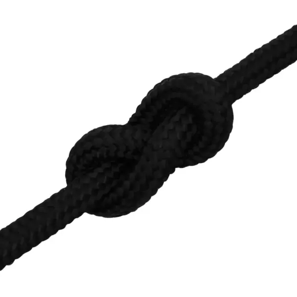 Punutud töököis, must polüester, 18 mm, 100 m - 5