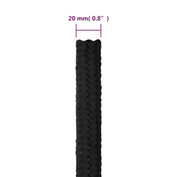 Polüpropüleenist paadiköis, täismust, 20 mm, 100 m – 6