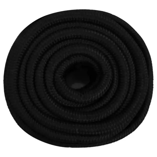 Punutud töököis, must polüester, 20 mm, 100 m rull – 3