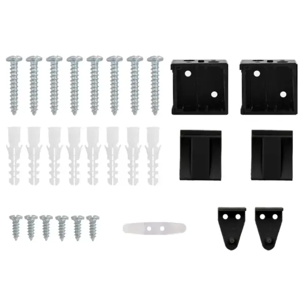 Reguleeritav Veneetsia ruloo, must PVC, 213 x 60 cm – 8