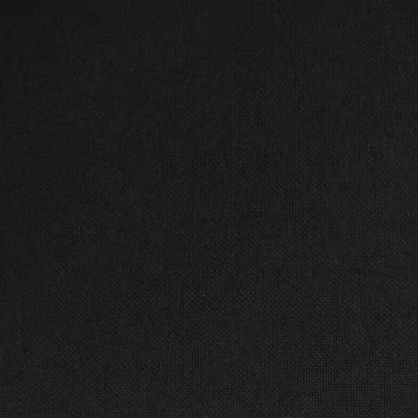 Reguleeritav pöörlev söögitool ratastega, must kangas, 40 x 47 x (74,5–86) cm – 6