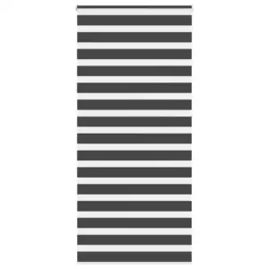 Must sebra ruloo kettmehhanismiga, 105 x 230 cm, kanga laius 100,9 cm