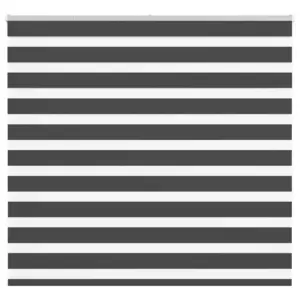 Must sebra ruloo aknale, 160 x 150 cm, polüester