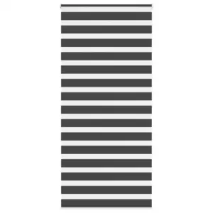 Sebra ruloo must, privaatsuse ja valguse reguleerimiseks, 95 x 200 cm, polüester