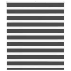 Must sebra ruloo kettmehhanismiga, 135 x 150 cm, polüester