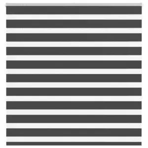 Must sebraruloo, 145 x 150 cm, 100% polüester, kettmehhanismiga