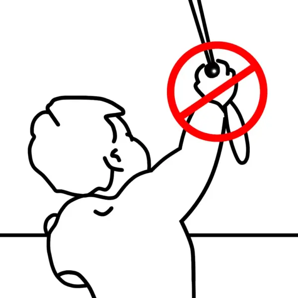 Triibuline sebraruloo aknale, must, 155 x 100 cm, polüester – 13