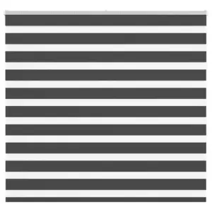 Must sebraruloo kettmehhanismiga, 165 x 150 cm, 100% polüester