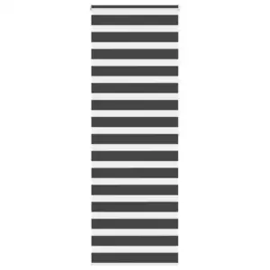 Must sebraruloo privaatsuse ja valguse reguleerimiseks, 85 x 200 cm, kanga laius 80,9 cm, polüester