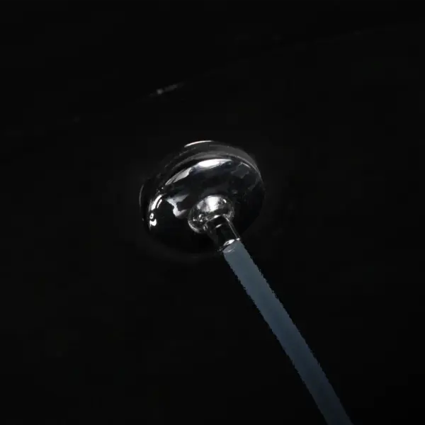 Seinale kinnitatav ääreta tualettpott bideefunktsiooniga, must keraamika, 36,5 x 48 x 41,5 cm – 9