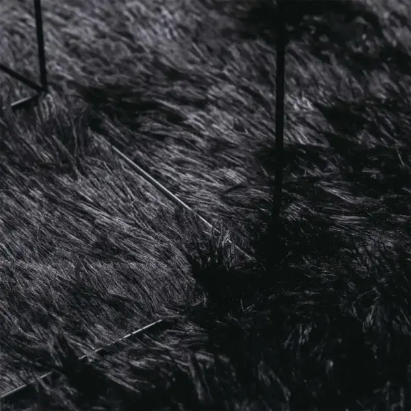 Kõrge karvaga Shaggy vaip NAVARRA, must, 120 x 170 cm, 100% polüester – 7
