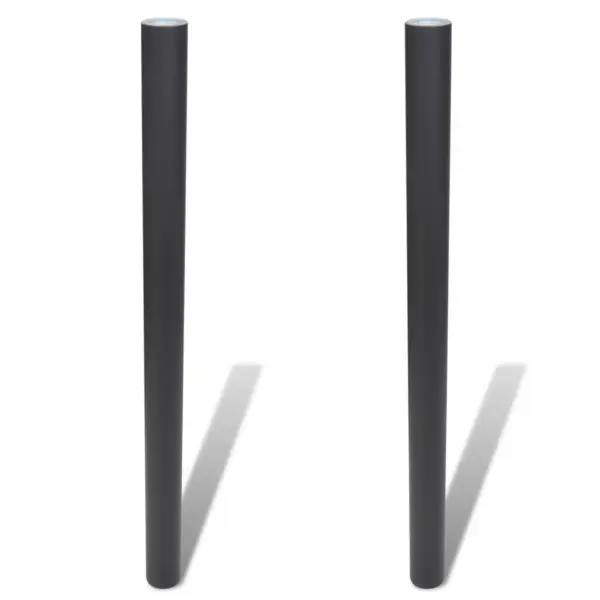 Iseliimuv must tahvliseinakleebis, 2 rulli, PVC, 60 x 3 m, kriitidega – 3